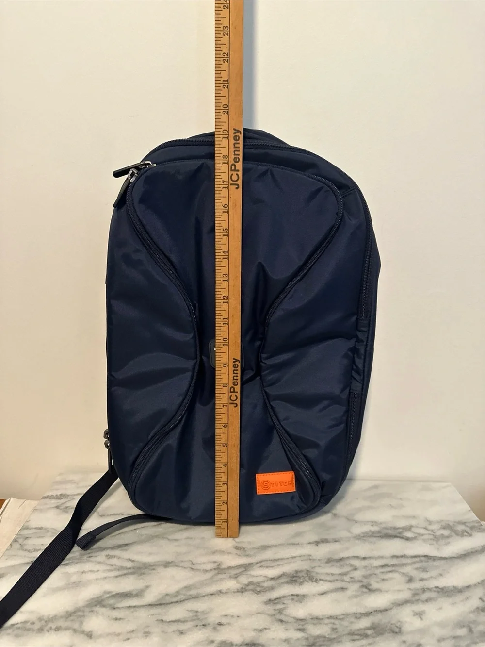 NWT Stitch Golf The Day Traveler Backpack Midnight Blue 000SG2315 Luggage Bag